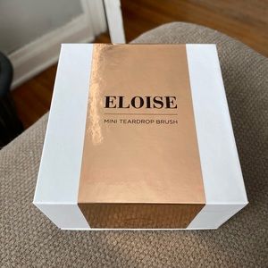 Eloise Rose gold Mini Teardrop Brush Mirror Finish